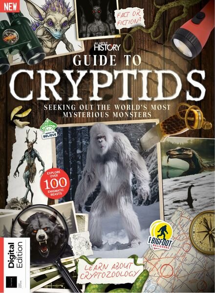 All About History – Guide to Cryptids – 1st Edition – 29 August 2024 Cover