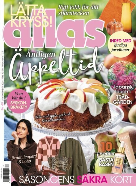 Allas – 19 September 2024 Cover