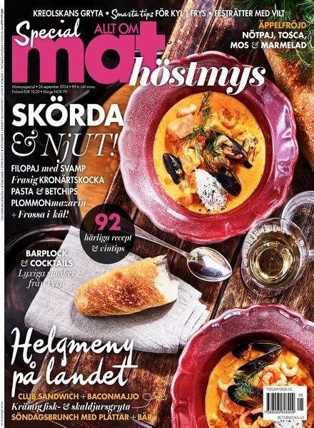 Allt om Mat – 25 September 2024 Cover