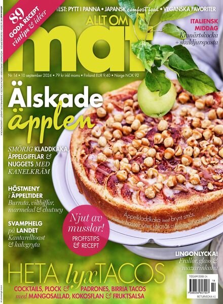 Allt om Mat – September 2024 Cover