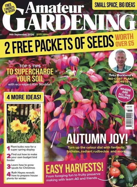Amateur Gardening – 14 September 2024 Cover