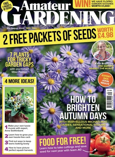 Amateur Gardening – 31 August 2024 Cover