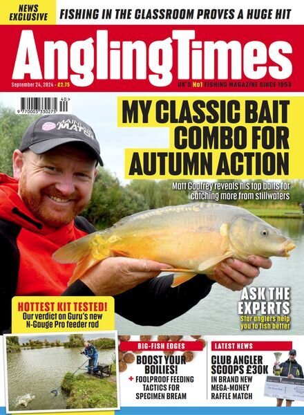 Angling Times – 24 September 2024 Cover
