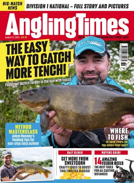 Angling Times – 27 August 2024 Cover