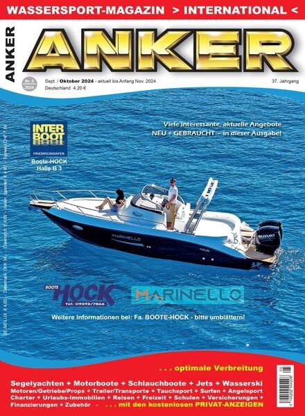 Anker – September-Oktober 2024 Cover