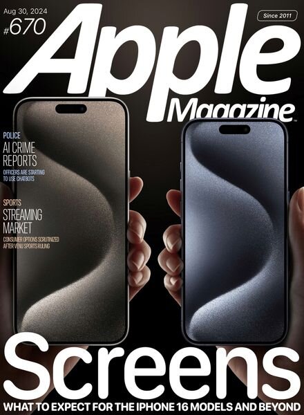 AppleMagazine – 30 August 2024 Cover