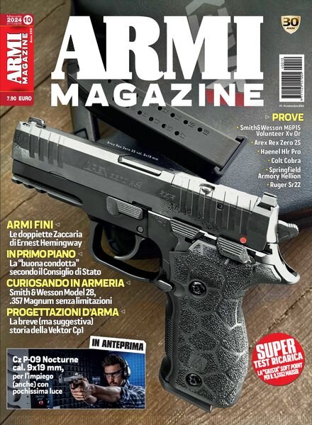 Armi Magazine – Ottobre 2024 Cover