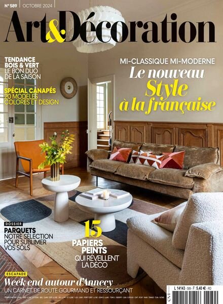 Art & Decoration – Octobre 2024 Cover