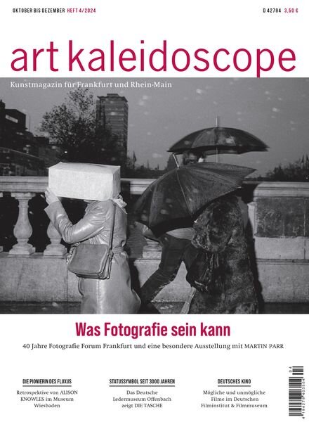 Art Kaleidoscope – Oktober-November-Dezember 2024 Cover