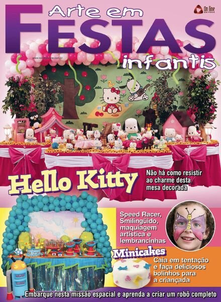Arte em Festas Infantis – Agosto 2024 Cover