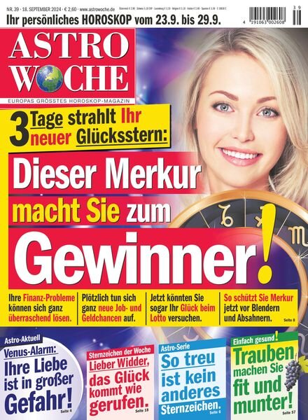 Astrowoche – 18 September 2024 Cover