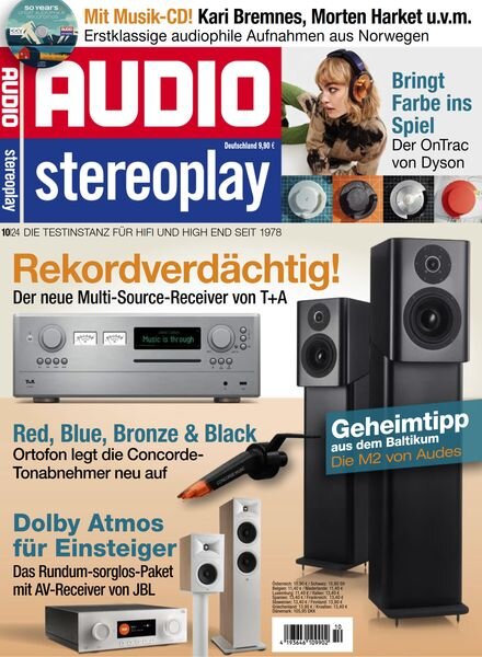 Audio Stereoplay – Oktober 2024 Cover