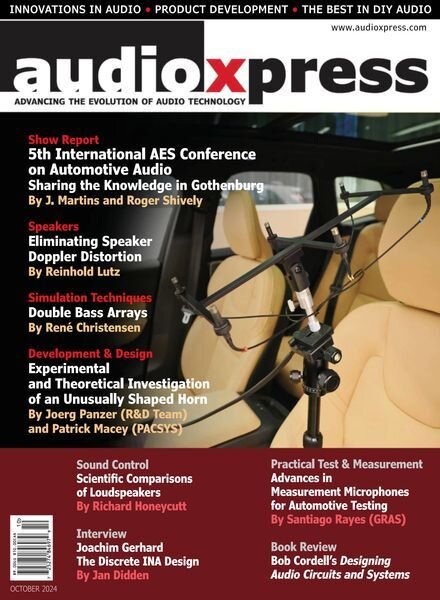 audioXpress – October 2024 Cover
