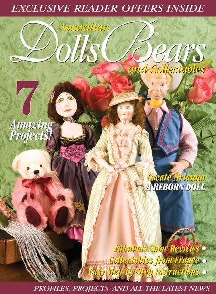 Australian Dolls Bears & Collectables – Issue 8 2024 Cover
