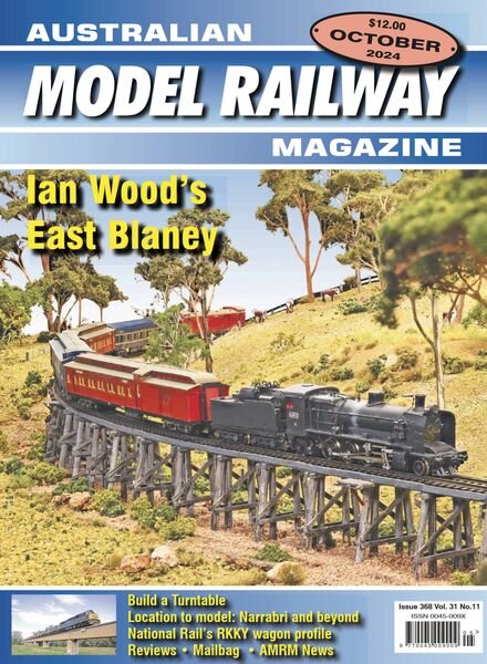 Australian Model Railway Magazine – October 2024 Cover