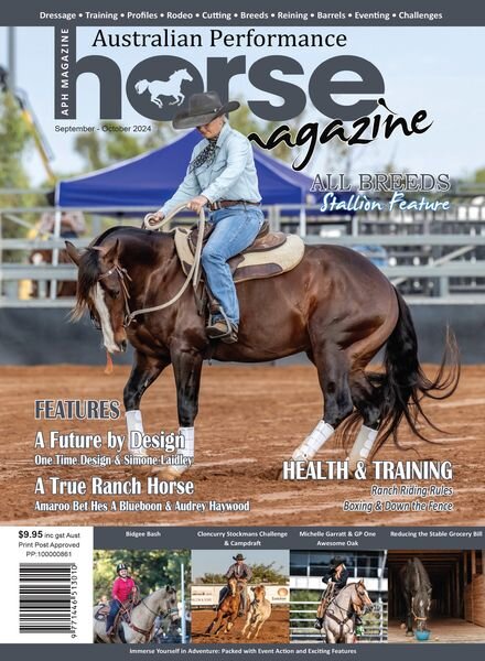 Australian Performance Horse Magazine – September-October 2024 Cover