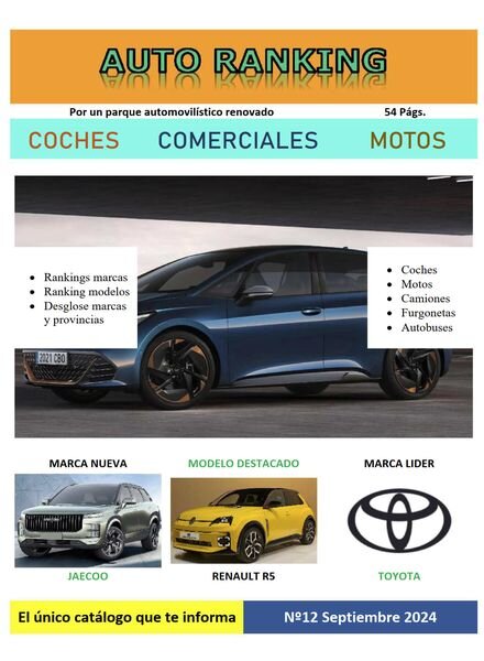 Auto Ranking – Septiembre 2024 Cover