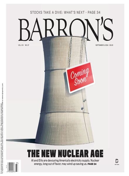 Barron’s – September 9 2024 Cover
