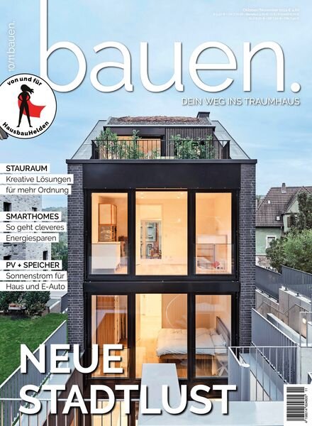 bauen – Oktober-November 2024 Cover