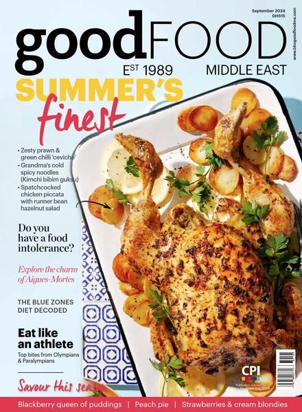 BBC Good Food Middle East – September 2024 Cover