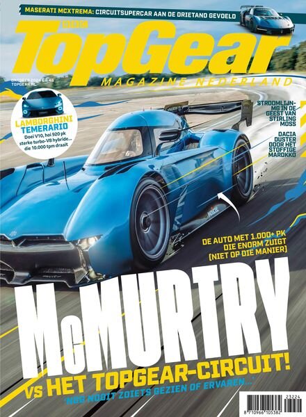 BBC Top Gear Netherlands – Oktober 2024 Cover