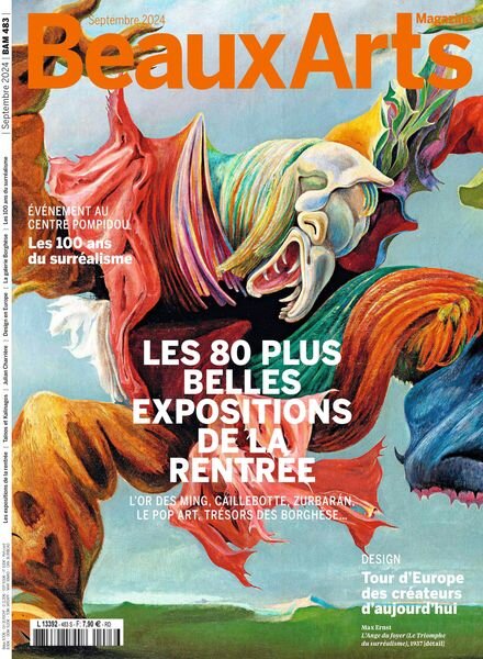 Beaux Arts – Septembre 2024 Cover