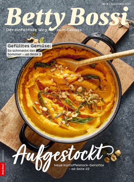 Betty Bossi – September 2024 Cover