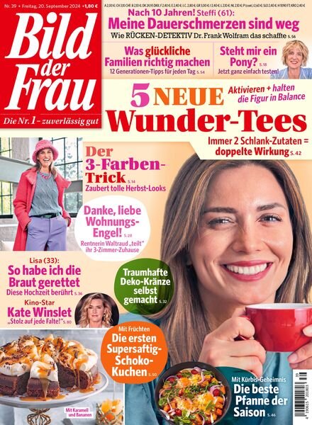 Bild der Frau – 20 September 2024 Cover