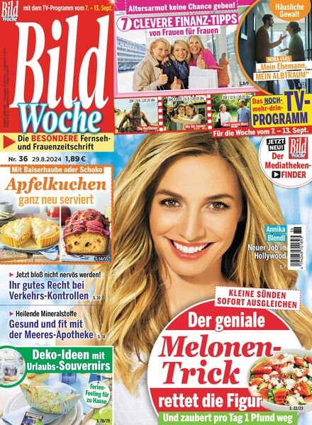 BildWoche – 29 August 2024 Cover