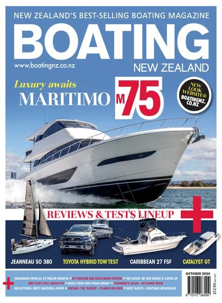 Boating New Zealand – October 2024 Cover
