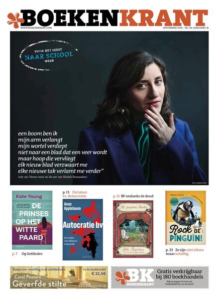 Boekenkrant – September 2024 Cover