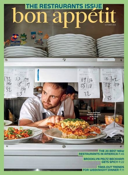 Bon Appetit – October 2024 Cover