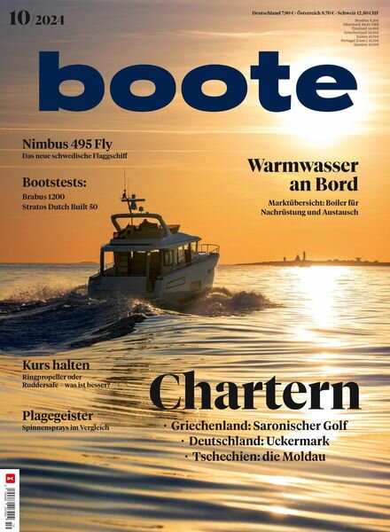 Boote – Oktober 2024 Cover