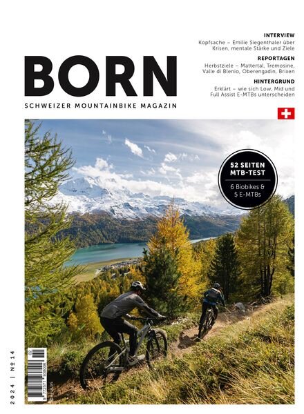 BORN Mountainbike Germany – August 2024 Cover