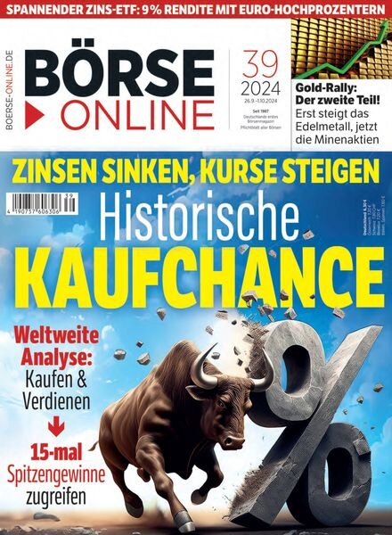 Borse Online – 26 September 2024 Cover