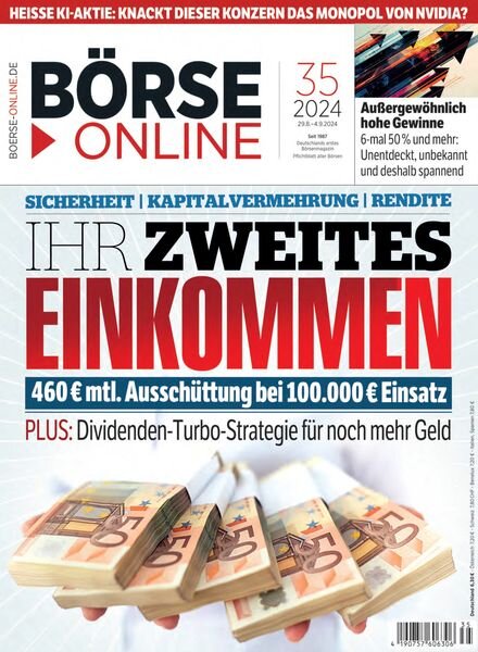 Borse Online – 29 August 2024 Cover