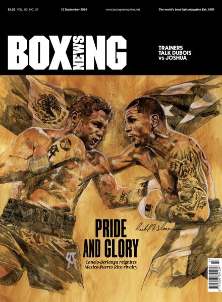 Boxing News – 12 September 2024 Cover