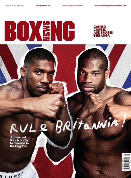 Boxing News – 19 September 2024 Cover