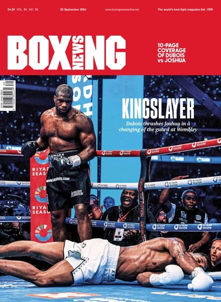 Boxing News – 26 September 2024 Cover