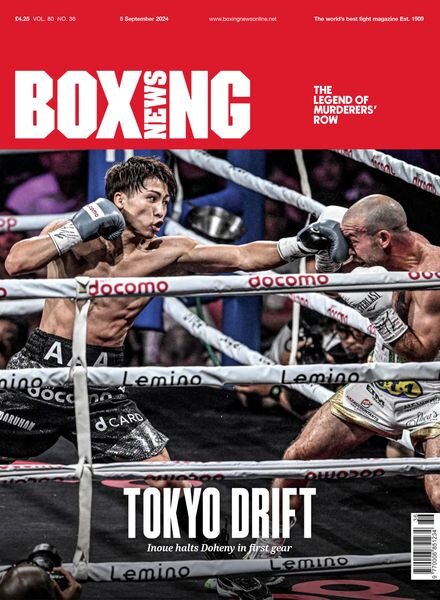 Boxing News – 5 September 2024 Cover