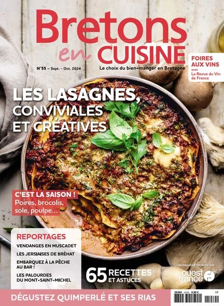 Bretons en Cuisine – Septembre-Octobre 2024 Cover