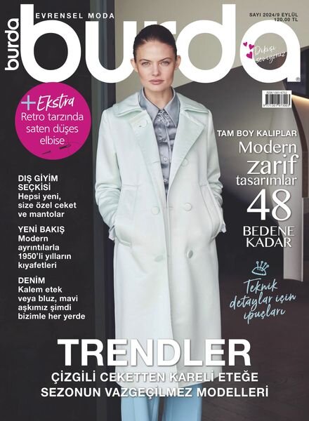 Burda Turkiye – 1 Eylul 2024 Cover