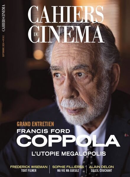 Cahiers du Cinema – Septembre 2024 Cover