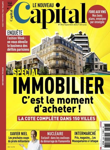 Capital France – Septembre 2024 Cover