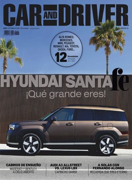 Car and Driver Espana – Septiembre-Octubre 2024 Cover