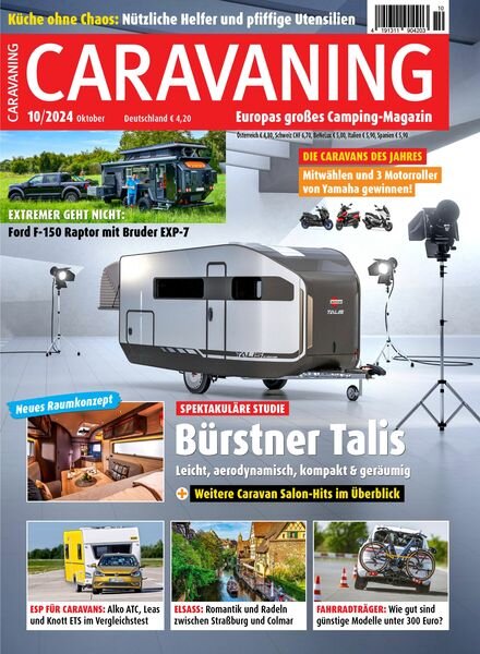 Caravaning – Oktober 2024 Cover