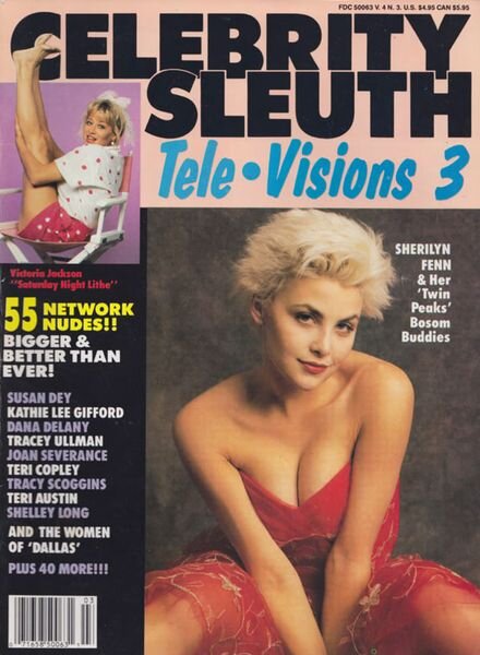 Celebrity Sleuth – Vol 4 N 3 – Tele-Visions 3 Cover