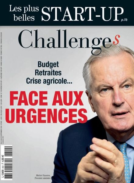 Challenges – 12 Septembre 2024 Cover