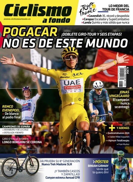 Ciclismo a Fondo – Agosto 2024 Cover