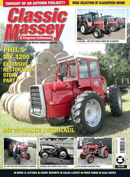 Classic Massey & Ferguson Enthusiast – September-October 2024 Cover